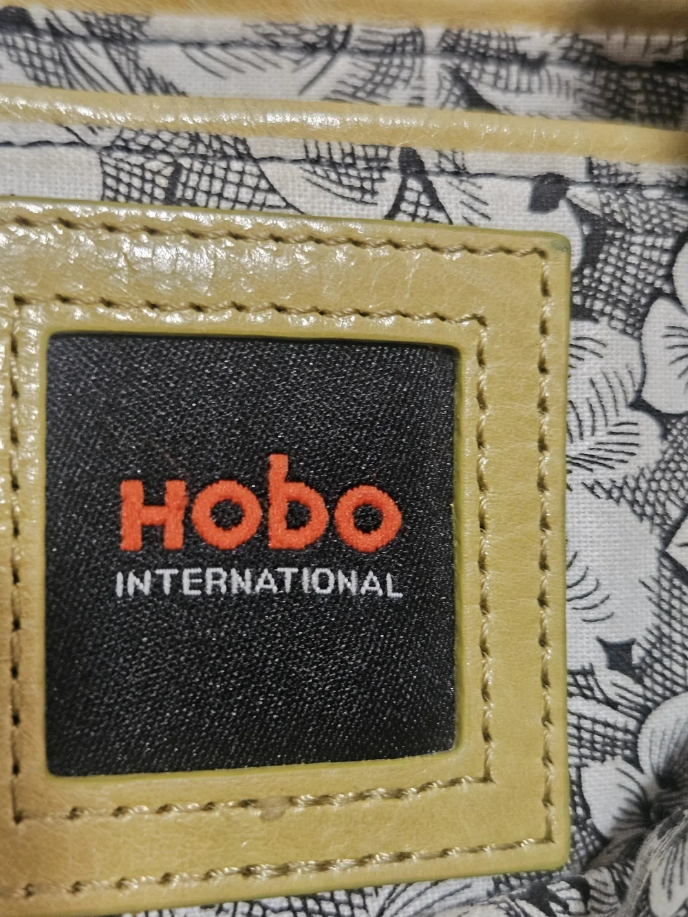 Vintage Hobo International Mustard Yellow Crossbody Purse w/ Woven Strap